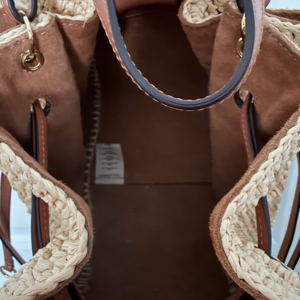 ULLA JOHNSON Rafia Handbag - Picture 11 of 12